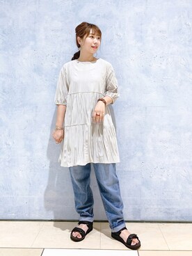 ぴんさん（レディース・153cm）の夏コーディネート