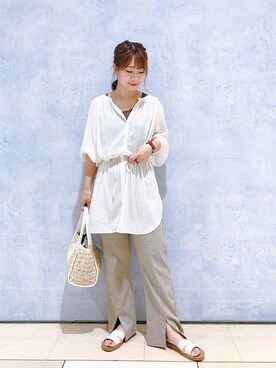 ぴんさん（レディース・153cm）の夏コーディネート