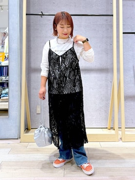 ぴんさん（レディース・153cm）の春コーディネート