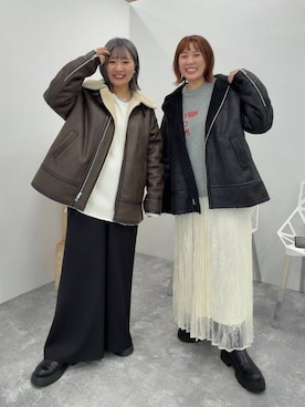 「LEPSIM（レプシィム）のアイテム（サンダル）」を使った、ぴんさん（レディース・153cm）の秋コーディネート