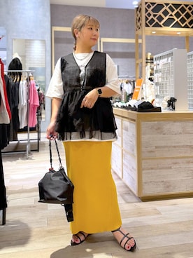 ぴんさん(レディース・153cm)の夏コーディネート