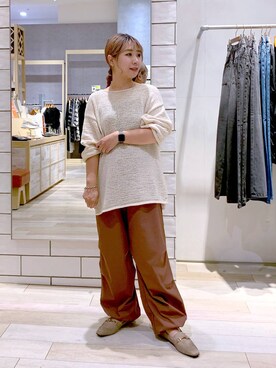 ぴんさん(レディース・153cm)の秋コーディネート