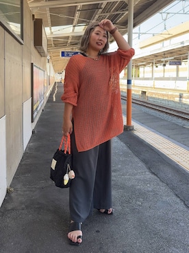 ぴんさん(レディース・153cm)の秋コーディネート