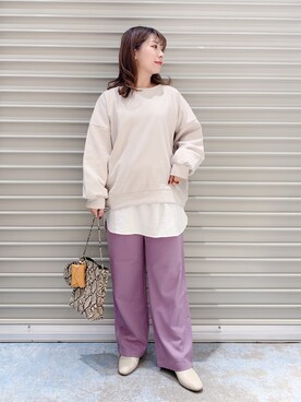 ぴんさん（レディース・153cm）の秋コーディネート