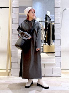 ぴんさん(レディース・153cm)の冬コーディネート