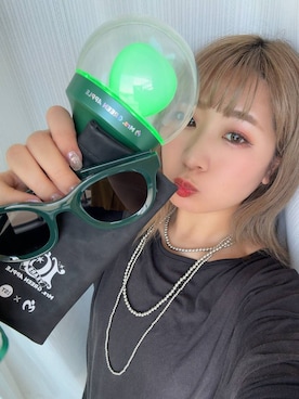 「JEANASIS（ジーナシス）のアイテム」を使った、ぴんさん（レディース・153cm）の夏コーディネート