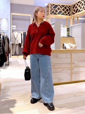 ぴんさん（レディース・153cm）の冬コーディネート