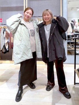 「アイテム（その他トップス）」を使った、ぴんさん（レディース・153cm）の秋コーディネート