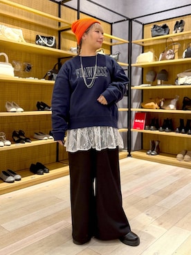 ぴんさん（レディース・153cm）の冬コーディネート