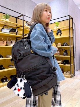 「Me%（ミィパーセント）のアイテム」を使った、ぴんさん（レディース・153cm）の春コーディネート