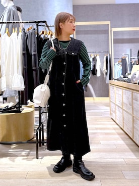 ぴんさん(レディース・153cm)の冬コーディネート