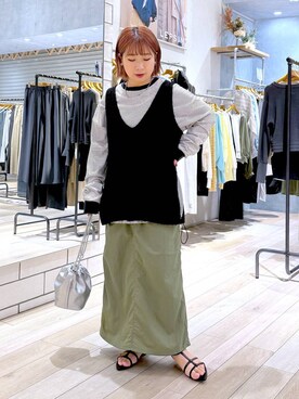 ぴんさん(レディース・153cm)の春コーディネート