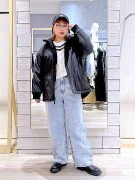 ぴんさん（レディース・153cm）の冬コーディネート