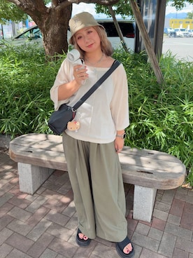 ぴんさん(レディース・153cm)の夏コーディネート