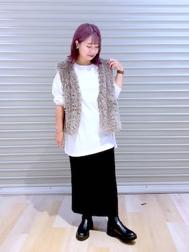 ぴんさん(レディース・153cm)の秋コーディネート