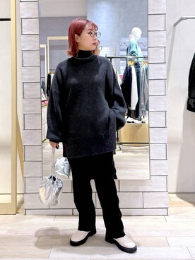 ぴんさん（レディース・153cm）の冬コーディネート