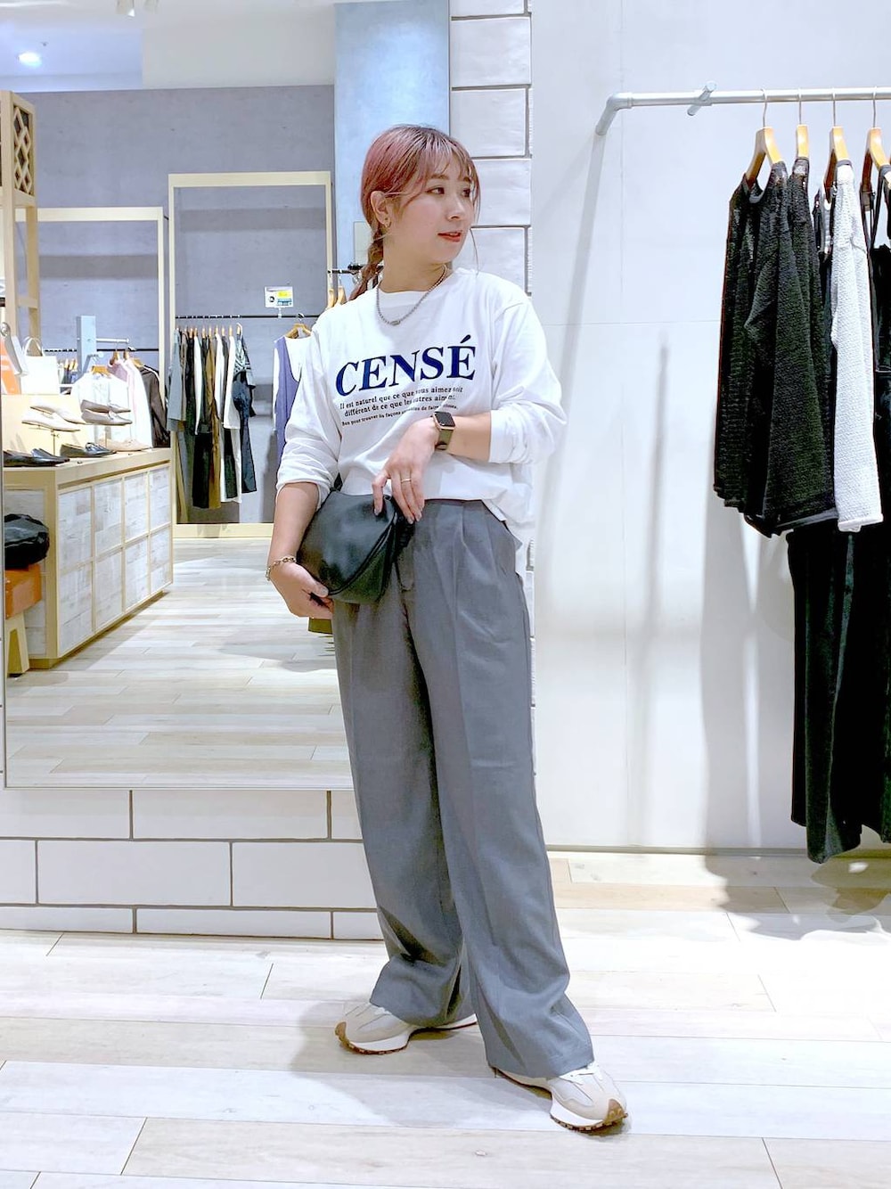 coさん専用 タックワイドパンツ 184044を使ったショップスタッフの人気