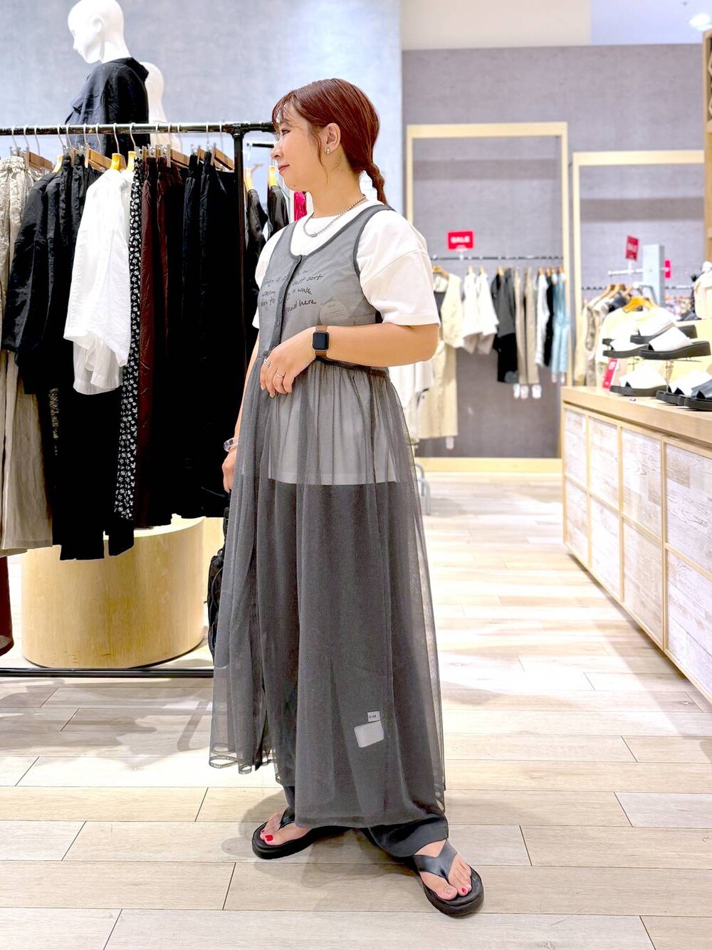 ウェア som 2WAYラメレイヤードワンピース 137967を使った人気ファッション