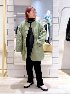 ぴんさん（レディース・153cm）の冬コーディネート