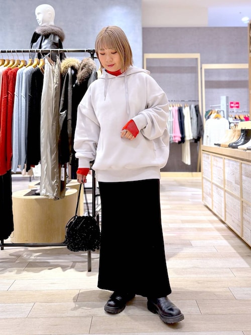LEPSIM（レプシィム） パーカー 切り替えBIGフーディー 147337
