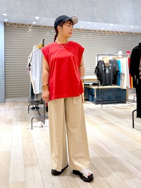 ぴんさん（レディース・153cm）の夏コーディネート