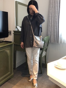 「アイテム（トップス）」を使った、ロビンさん（レディース・160cm・60代）の秋コーディネート