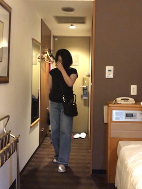 「アイテム（バッグ）」を使った、ロビンさん（レディース・160cm・60代）の夏コーディネート
