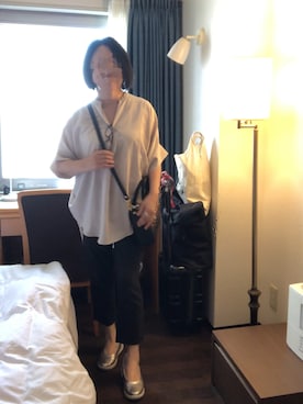「アイテム（バッグ）」を使った、ロビンさん（レディース・160cm・60代）の夏コーディネート