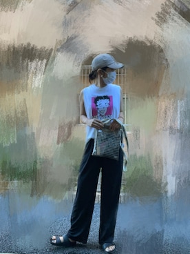 Ran®️Ran2🌵さん（レディース・156cm）の夏コーディネート