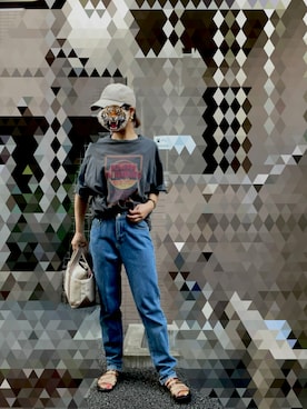 Ran®️Ran2🌵さん（レディース・156cm）の夏コーディネート