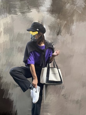 「Julia Boutique（ジュリアブティック）のアイテム（帽子）」を使った、Ran®️Ran2🌵さん（レディース・156cm）の秋コーディネート