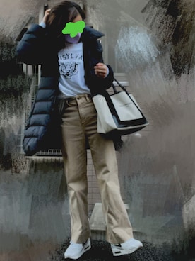 Ran®️Ran2🌵さん（レディース・156cm）の冬コーディネート