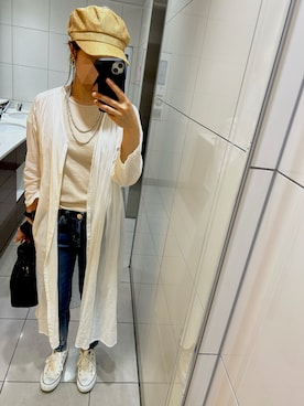 「HAVERSACK（ハバーザック）のアイテム」を使った、Ran®️Ran2🌵さん（レディース・156cm）の春コーディネート