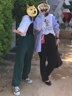 Ran®️Ran2🌵さん（レディース・156cm）の春コーディネート