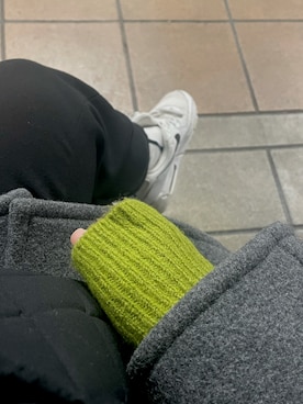 「AP STUDIO（エーピーストゥディオ）のアイテム（その他アウター）」を使った、Ran®️Ran2🌵さん（レディース・156cm）の冬コーディネート
