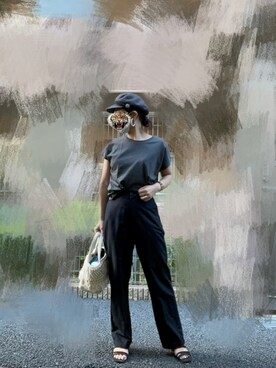 Ran®️Ran2🌵さん（レディース・156cm）の夏コーディネート