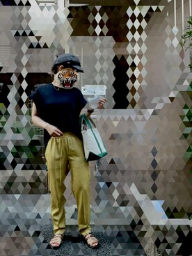 Ran®️Ran2🌵さん（レディース・156cm）の夏コーディネート