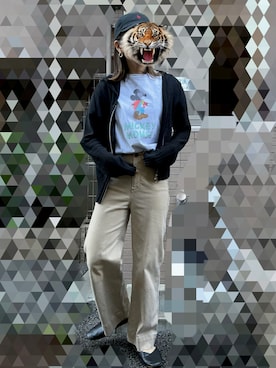 Ran®️Ran2🌵さん（レディース・156cm）の春コーディネート