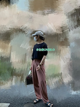 Ran®️Ran2🌵さん（レディース・156cm）の夏コーディネート