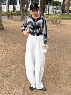 𝐑𝐈𝐎さん（レディース・163cm）の冬コーディネート