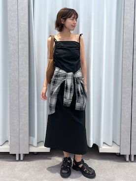 𝐑𝐈𝐎さん(レディース・163cm)の夏コーディネート