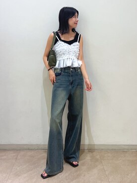 𝐑𝐈𝐎さん（レディース・163cm）の夏コーディネート