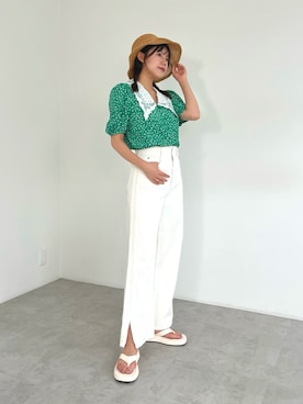 𝐑𝐈𝐎さん(レディース・163cm)の夏コーディネート