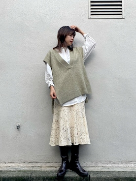 𝐑𝐈𝐎さん（レディース・163cm）の秋コーディネート