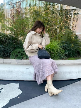 𝐑𝐈𝐎さん(レディース・163cm)の冬コーディネート