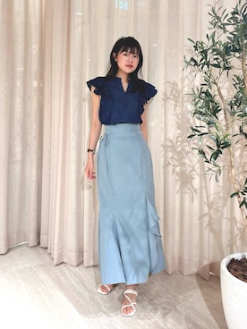 𝐑𝐈𝐎さん（レディース・163cm）の夏コーディネート