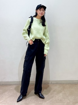 𝐑𝐈𝐎さん（レディース・163cm）の冬コーディネート