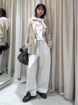 𝐑𝐈𝐎さん（レディース・163cm）の春コーディネート