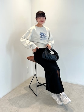 「AKIII CLASSIC（アキクラシック）のアイテム」を使った、𝐑𝐈𝐎さん（レディース・163cm）の秋コーディネート