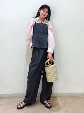 𝐑𝐈𝐎さん（レディース・163cm）の春コーディネート